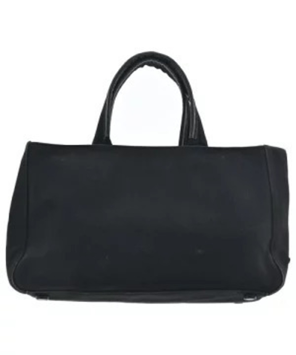 Prada synthetic Black silhouette horizontal structured tote bag Black